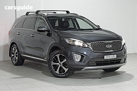 Grey 2017 Kia Sorento Wagon Sli (4X4)