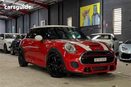 Red 2018 Mini Cooper Hatchback John Copper Works