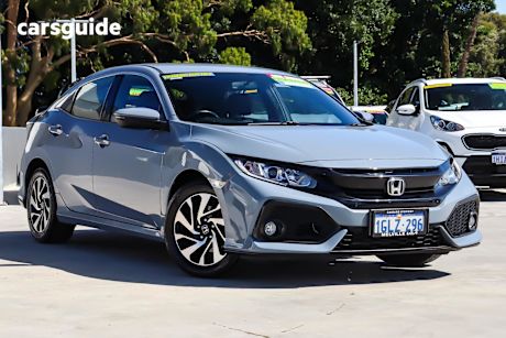 Grey 2018 Honda Civic Hatchback Vti-S