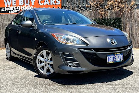 Grey 2011 Mazda 3 Sedan Maxx