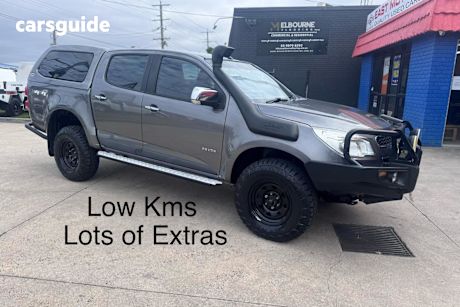 Grey 2014 Holden Colorado Crew Cab Pickup Ltz (4X4)