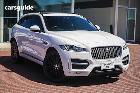 White 2017 Jaguar F-Pace Wagon 25T R-Sport Rwd