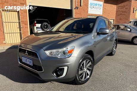 Silver 2014 Mitsubishi ASX Wagon Xls (2Wd)
