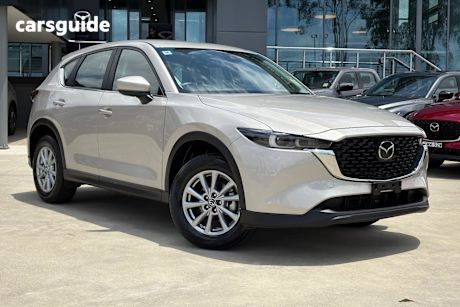 Silver 2023 Mazda CX-5 Wagon G25 Maxx Sport (Fwd)