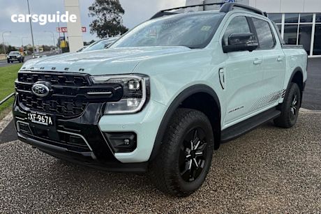 Grey 2025 Ford Ranger Double Cab Pick Up Phev Stormtrak (4X4)