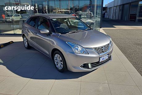 Silver 2017 Suzuki Baleno Hatchback Gl