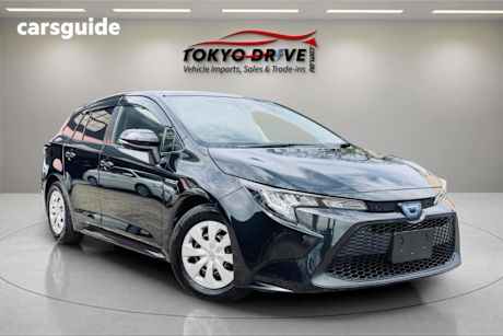 Black 2020 Toyota Corolla Wagon Touring (Hybrid)
