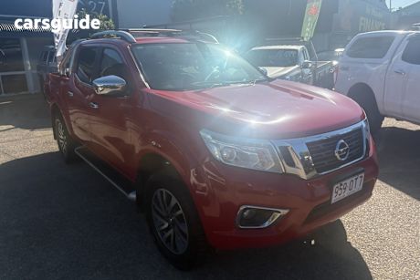 Red 2016 Nissan Navara Dual Cab Utility St-X (4X4)