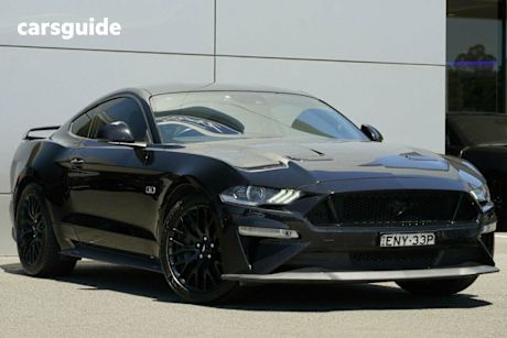 Black 2019 Ford Mustang Coupe Fastback Gt 5.0 V8