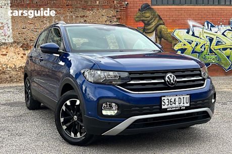 Blue 2023 Volkswagen T-Cross Wagon 85Tfsi Life