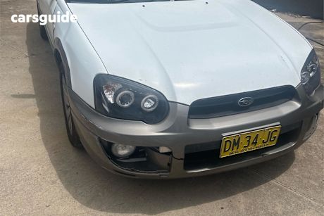 White 2003 Subaru Impreza Hatchback Rv (Awd)