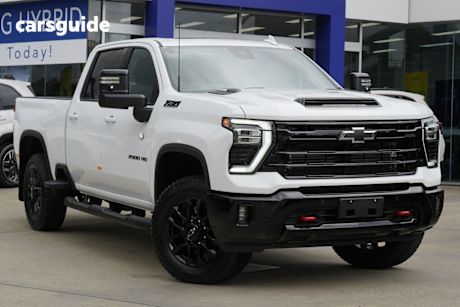 White 2025 Chevrolet Silverado HD Ute Tray LTZ PREMIUM W/TECH PACK 4X4