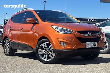 Orange 2014 Hyundai IX35 Wagon Highlander (Awd)