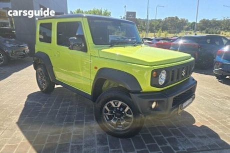 Yellow 2021 Suzuki Jimny Wagon