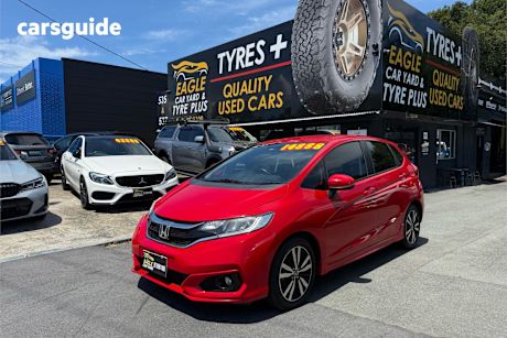 Red 2018 Honda Jazz Hatchback Vti-L