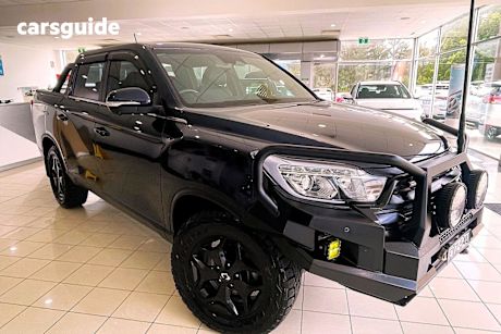 Blue 2022 Ssangyong Musso Crew Cab Pickup Ultimate Lux