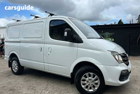 White 2020 LDV V80 Commercial SWB LOW ROOF