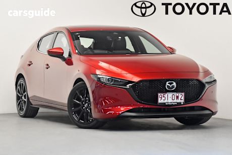 Red 2019 Mazda 3 Hatchback G25 Astina