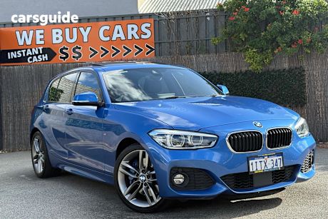 Blue 2017 BMW 1 Hatch 125I M SPORT R