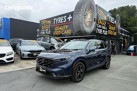 Blue 2024 Honda CR-V Wagon Vti L7 (2Wd) 7 Seats