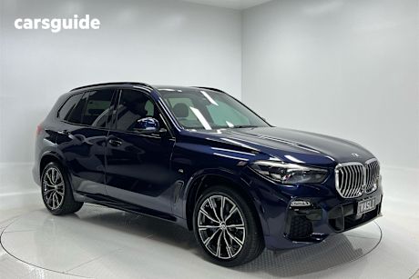Blue 2021 BMW X5 Wagon Xdrive30D