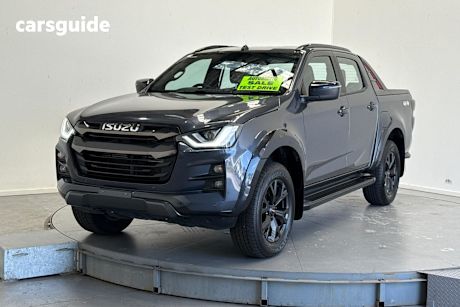 Grey 2023 Isuzu D-MAX Crew Cab Utility X-Terrain (4X4)