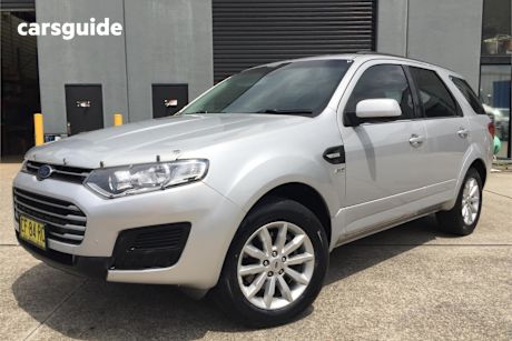 Silver 2016 Ford Territory Wagon Tx (4X4)