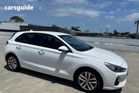 White 2017 Hyundai I30 Hatchback Active