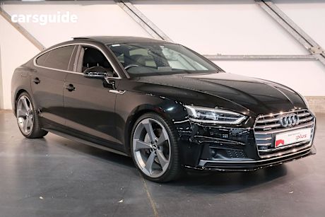 Black 2019 Audi A5 Sportback 45 Tfsi Quattro S Tronic Sport