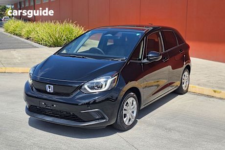 Black 2020 Honda Fit Hatch (HYBRID) GR3