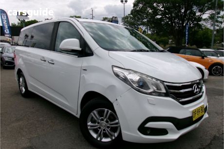 White 2019 LDV G10 Wagon Executive (9 Seat)