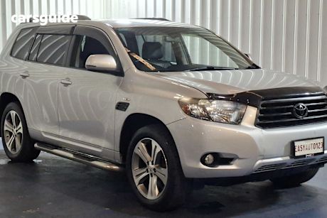 Silver 2010 Toyota Kluger Wagon Kx-S (4X4)
