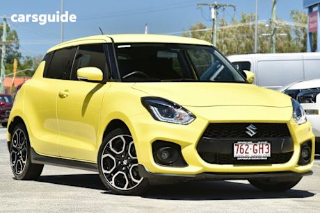 Yellow 2022 Suzuki Swift Hatchback Sport Navi Turbo