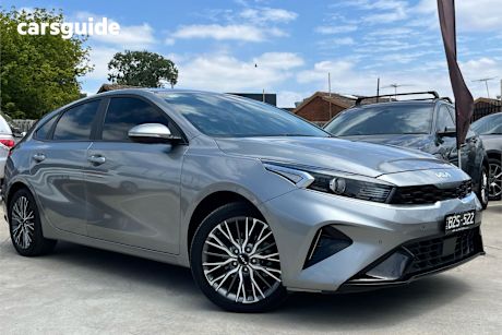 Grey 2022 Kia Cerato Hatchback Sport+