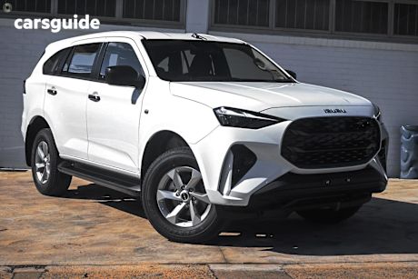 White 2025 Isuzu MU-X Wagon Ls-M (4X4)