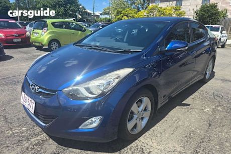 Blue 2012 Hyundai Elantra Sedan Elite