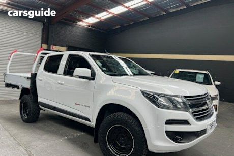 White 2016 Holden Colorado Crew Cab Pickup Ls (4X4)
