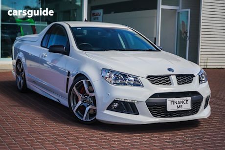 White 2015 HSV Maloo Utility R8