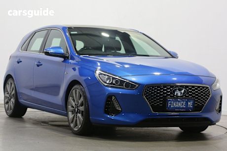 Blue 2018 Hyundai I30 Hatchback Sr Premium