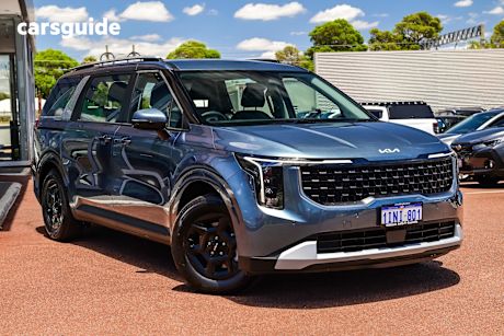 Blue 2024 Kia Carnival Wagon S