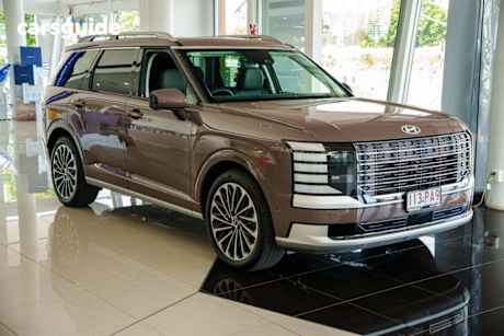 Brown 2025 Hyundai Palisade Wagon Calligraphy (8 Seat) Hev