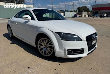 White 2010 Audi TT Coupe 1.8 Tfsi