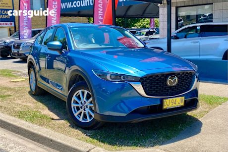 Blue 2023 Mazda CX-5 Wagon G20 Maxx (Fwd)