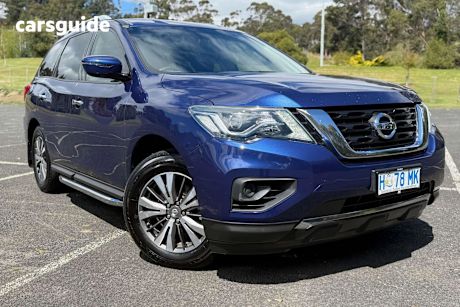 Blue 2017 Nissan Pathfinder Wagon St (4X2)