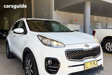 White 2017 Kia Sportage Wagon Sli (Awd)