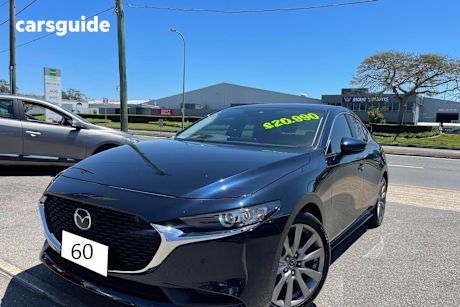 Blue 2019 Mazda 3 Sedan G25 Evolve