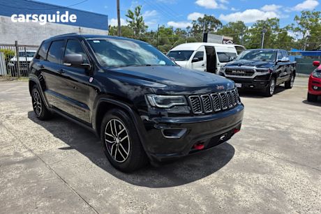 Black 2017 Jeep Grand Cherokee Wagon Trailhawk (4X4)