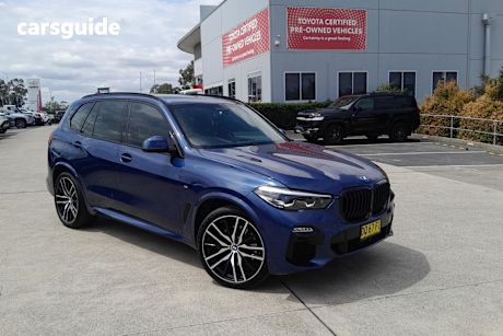 Blue 2020 BMW X5 Wagon Xdrive 30D
