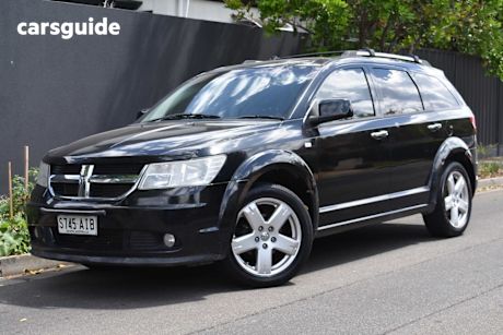 Black 2010 Dodge Journey Wagon R/T Crd