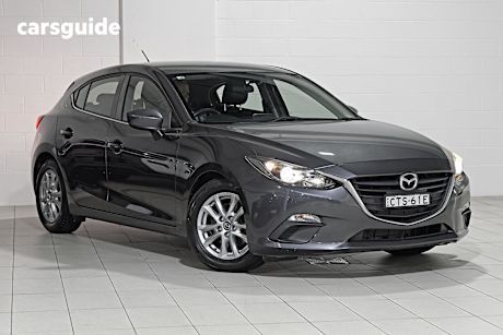 Grey 2013 Mazda 3 Hatchback Touring